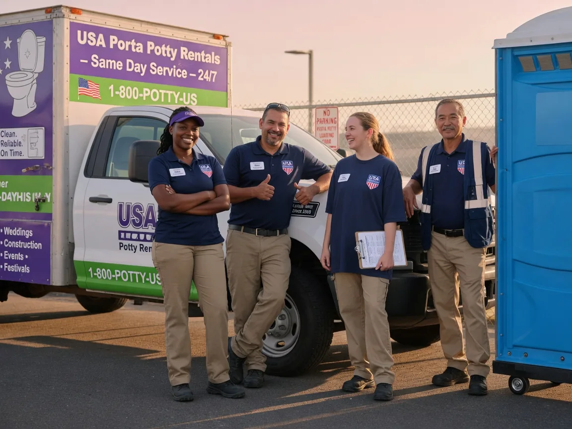 Porta Potty Rental company in Hannibal, OH