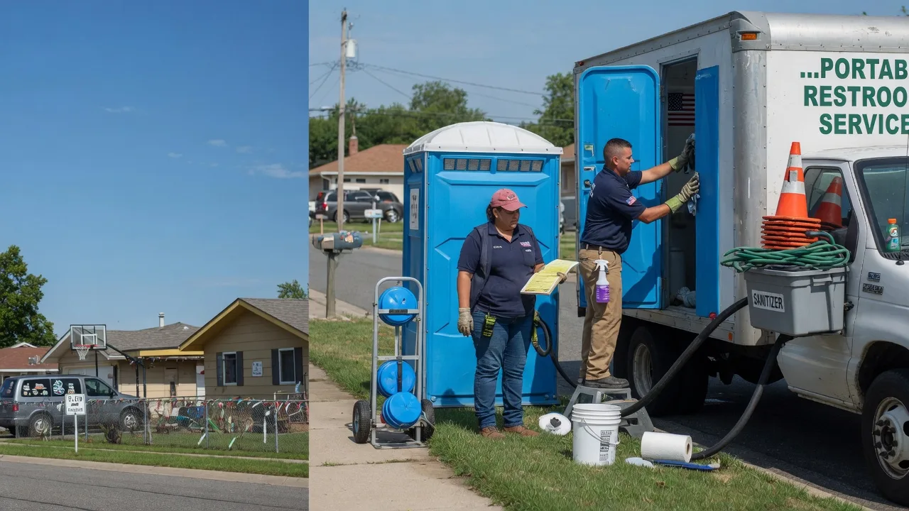 Portable Toilet Rental in Hannibal, OH near me